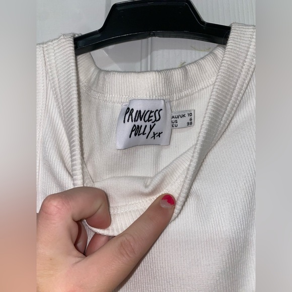 Princess Polly White Mini Dress - Picture 2 of 3